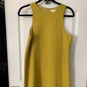 H & M mustard dress